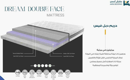 مرتبة دريم دبل فيس - اسفنج